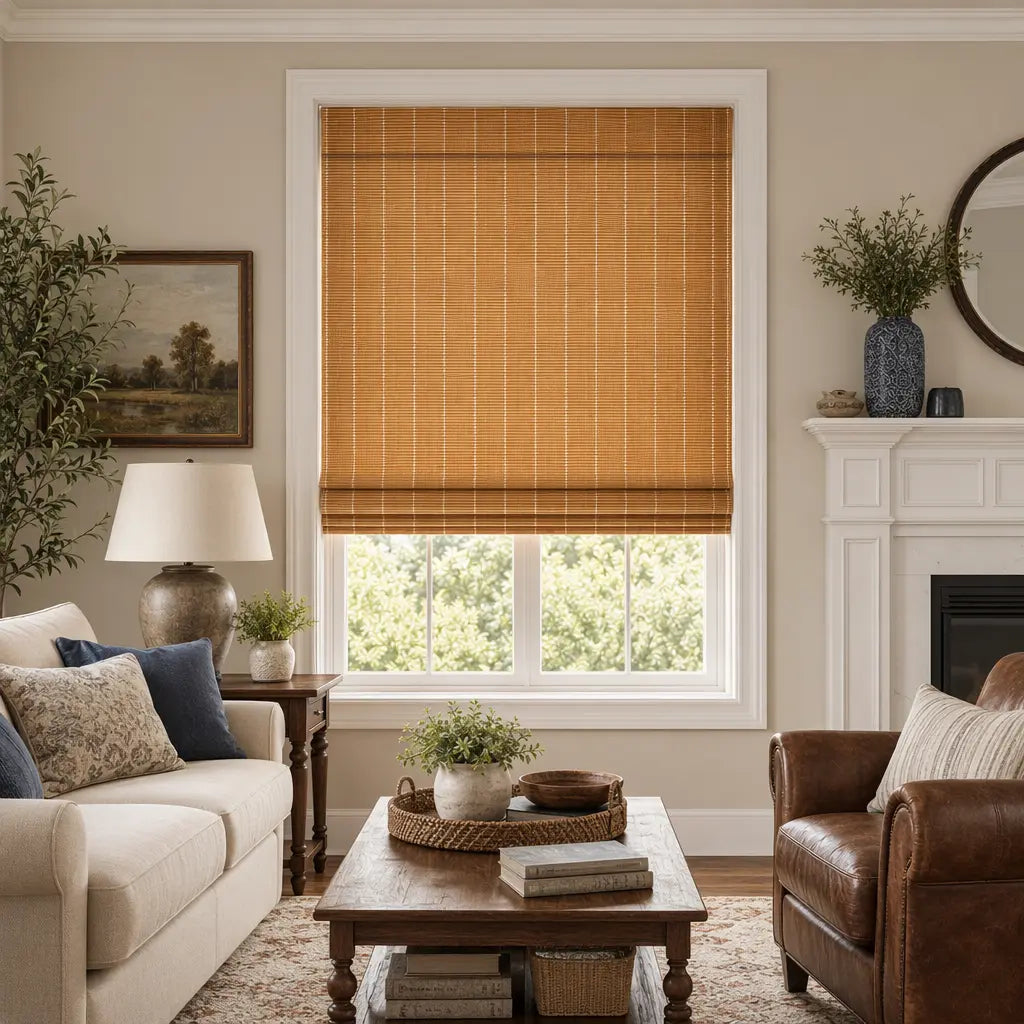 Custom Bamboo Shades – Handwoven Natural Wood – product image 3