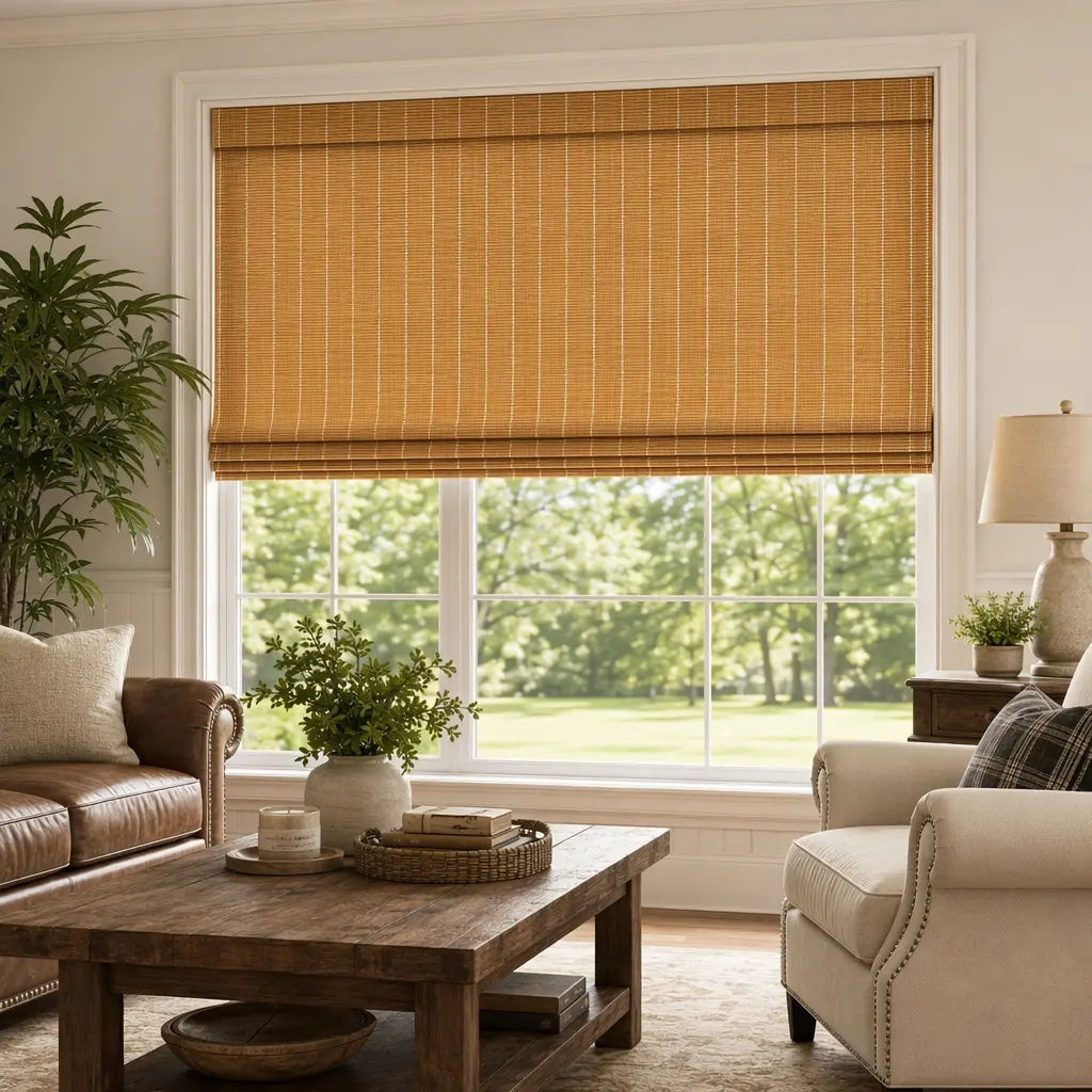 Custom Bamboo Shades – Handwoven Natural Wood – product image 4