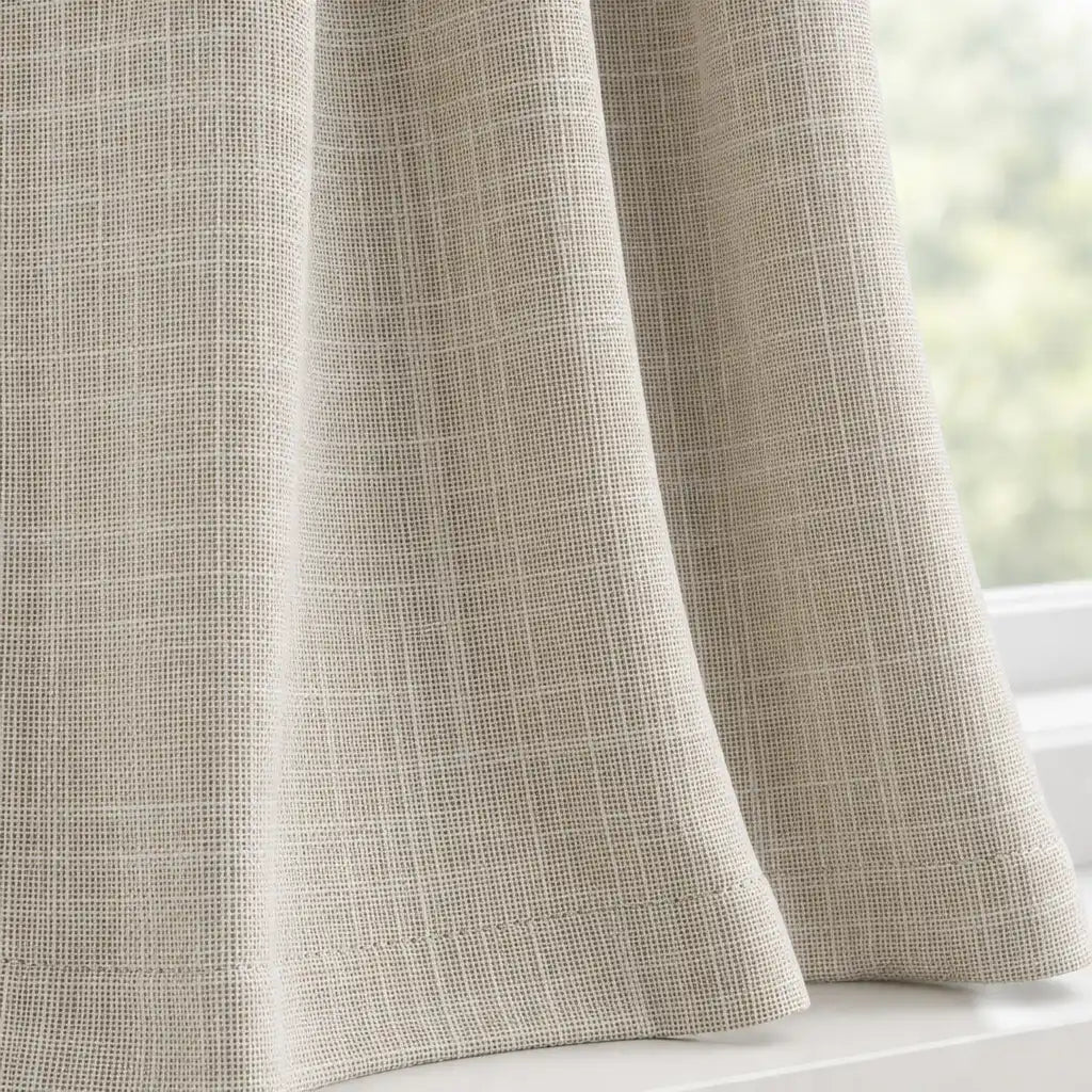 Custom Blackout Curtains – ZJM Linen Blend | Made to Measure – product image 8