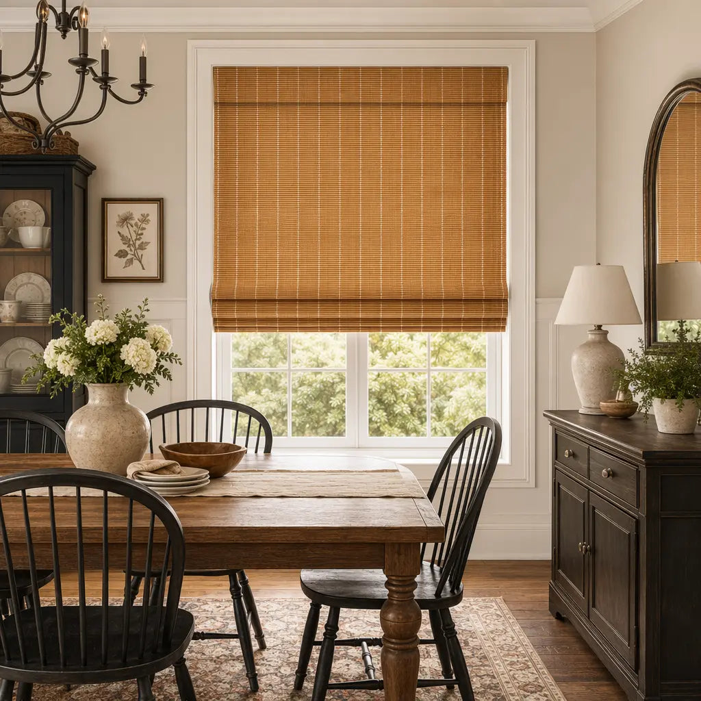 Custom Bamboo Shades – Handwoven Natural Wood – product image 2
