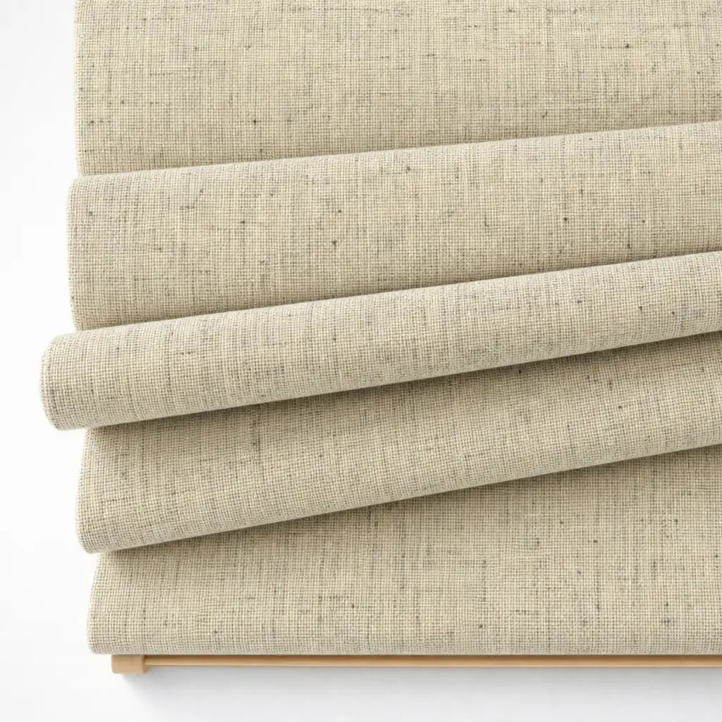 Custom Linen Blend Roman Shades – Light Filtering – product image 10