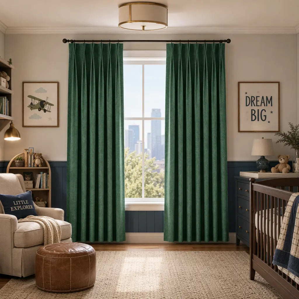 Custom Blackout Curtains for Bedrooms – Room Darkening – product image 2