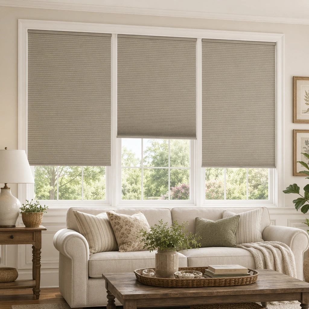 Custom Blackout Cellular Shades – Honeycomb Light Control – product image 5