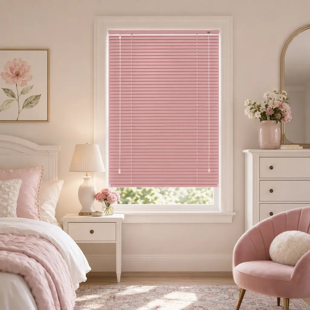 Custom Venetian Blinds – Adjustable Light Control – color OM8-7