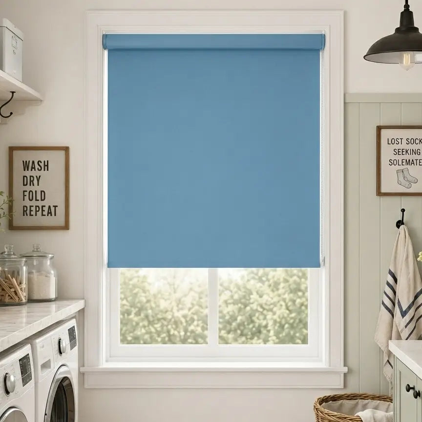 Custom Blackout Roller Shades – Made to Measure