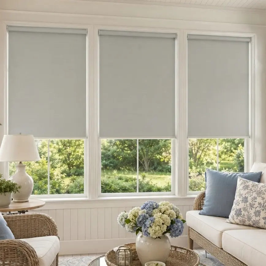 Custom Blackout Roller Shades – Made to Measure – color OM9BLACKOUT3