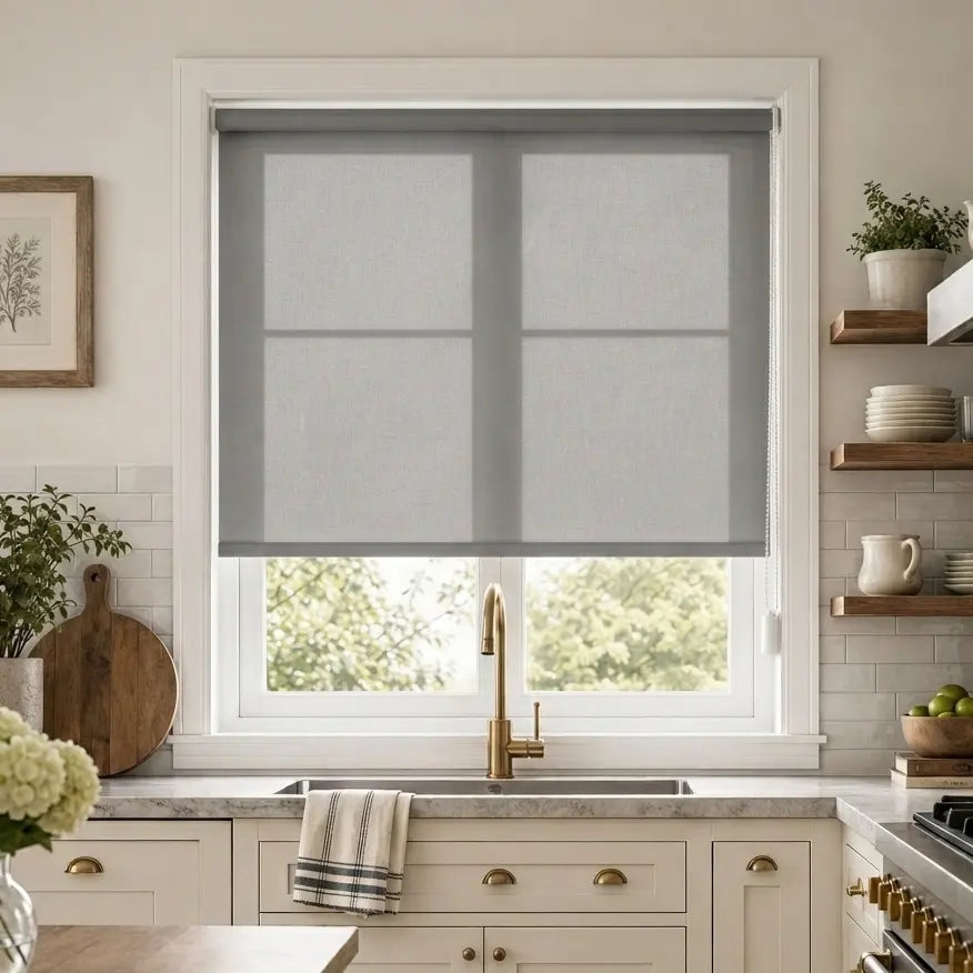 Custom Semi-Blackout Roller Shades – Soft Light & Privacy – color OM9SEMI-BLACKOUT8