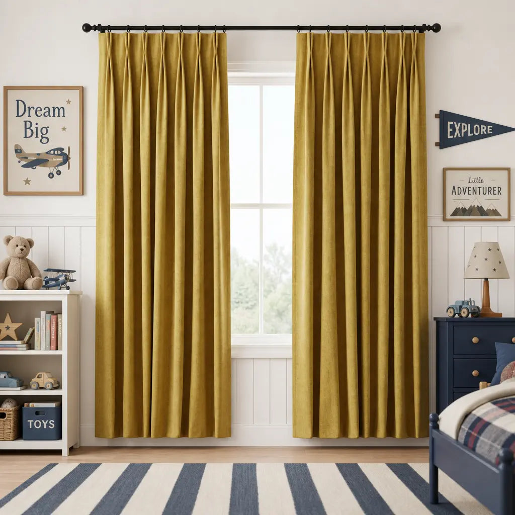 Custom Blackout Curtains – OY6 Linen Blend | Made to Measure – color OY6-B02