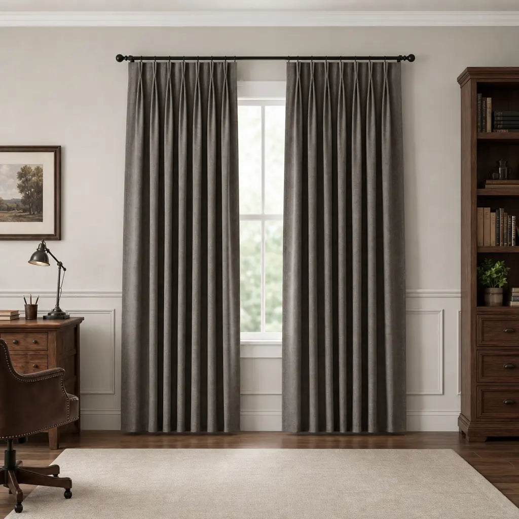 Custom Blackout Curtains – OY6 Linen Blend | Made to Measure – color OY6-B08