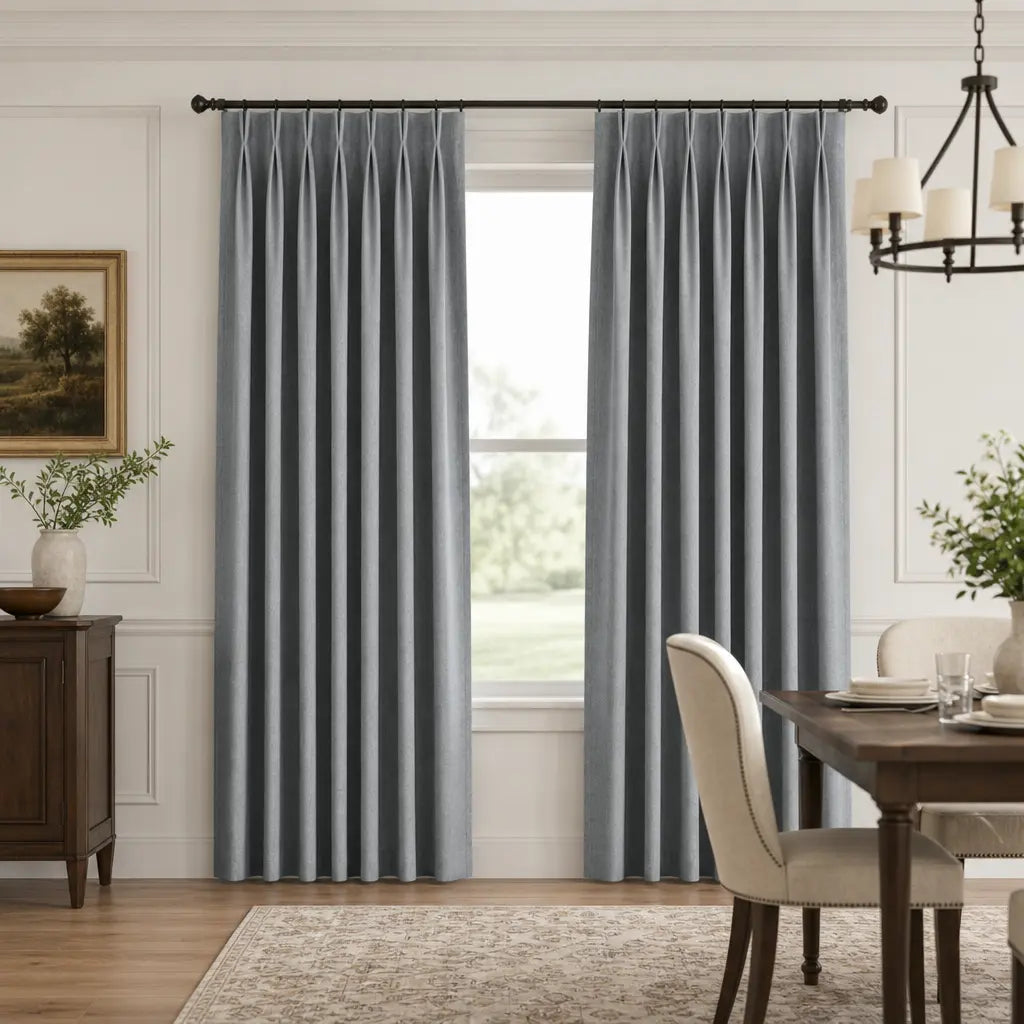 Custom Blackout Curtains – OY6 Linen Blend | Made to Measure – color OY6-B12