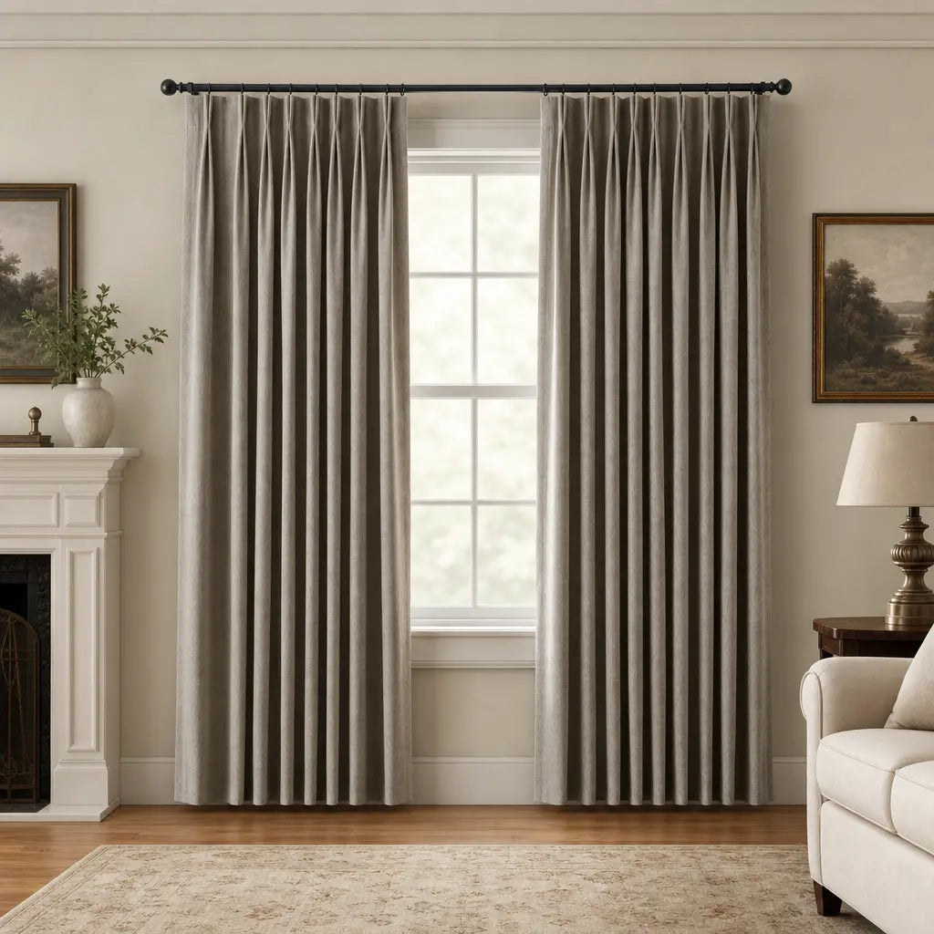 Custom Blackout Curtains – OY6 Linen Blend | Made to Measure – color OY6-B16