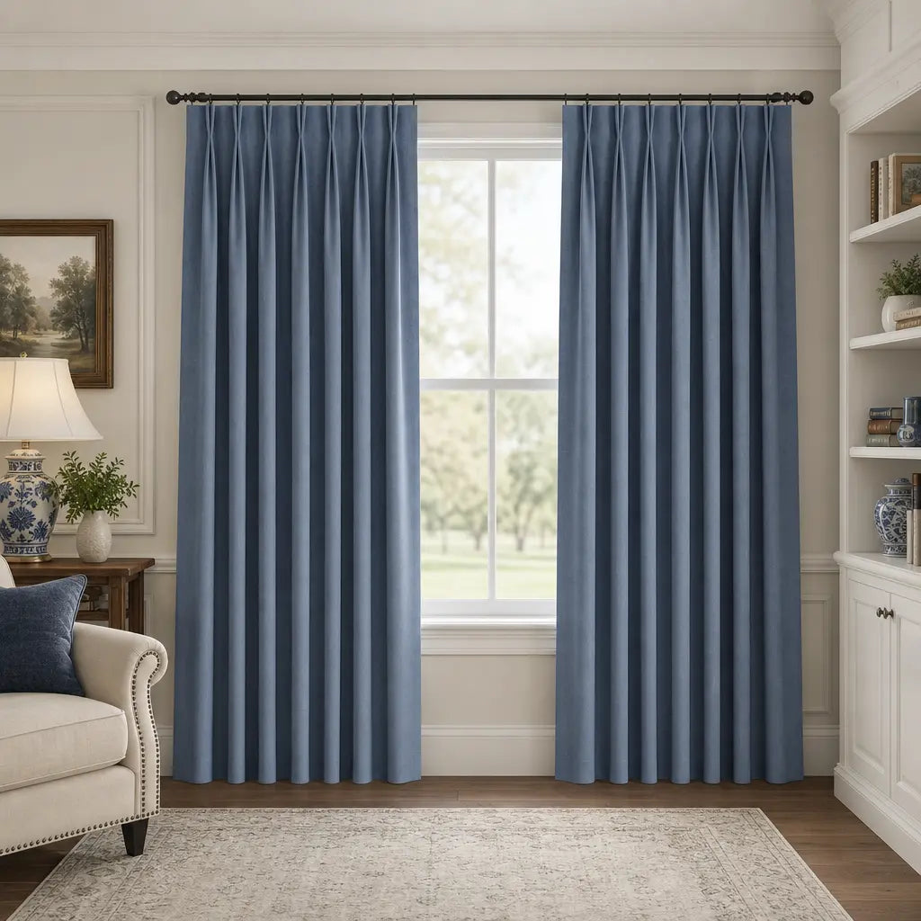 Custom Blackout Curtains – OY6 Linen Blend | Made to Measure – color OY6-B21