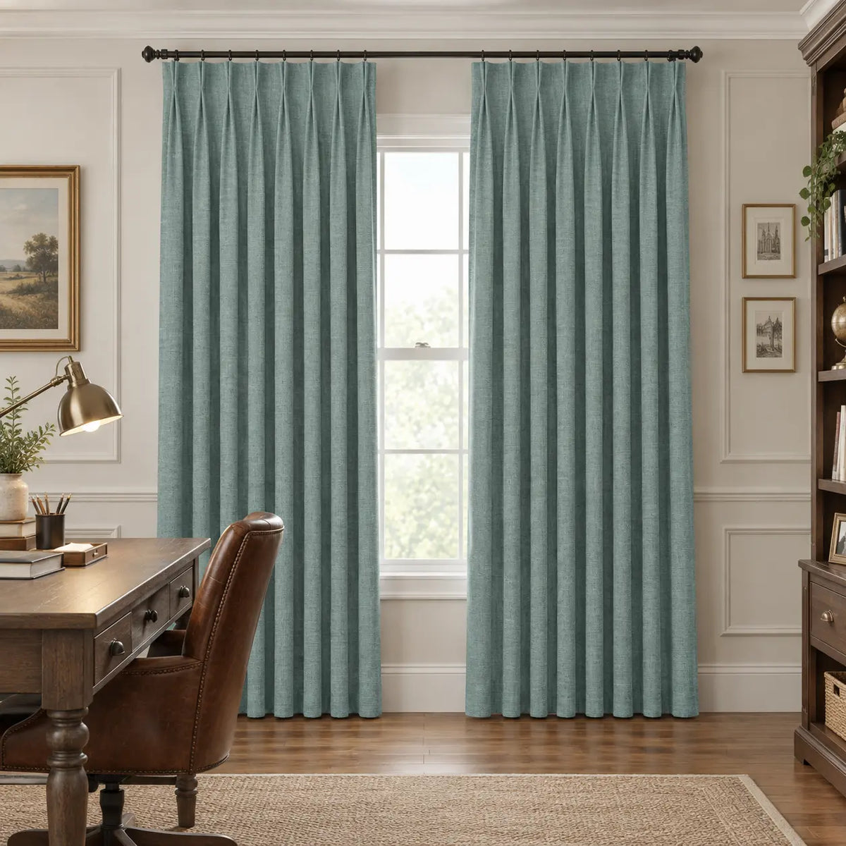 Custom Modern Blackout Drapery – 100% Light Blocking Curtains