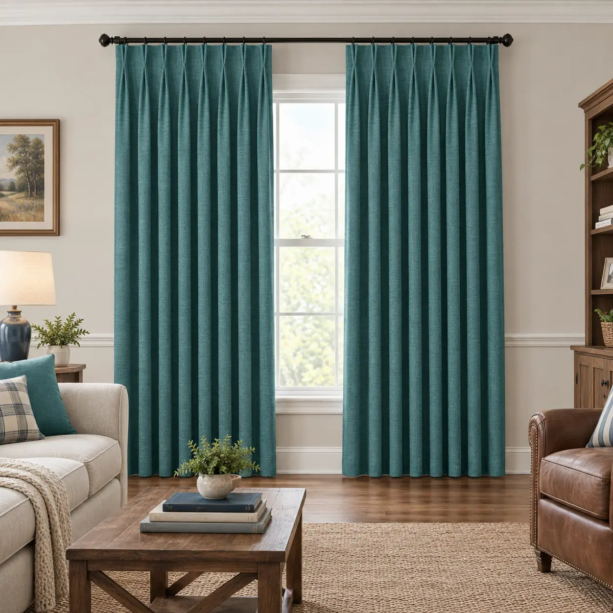 Custom Modern Blackout Drapery – 100% Light Blocking Curtains
