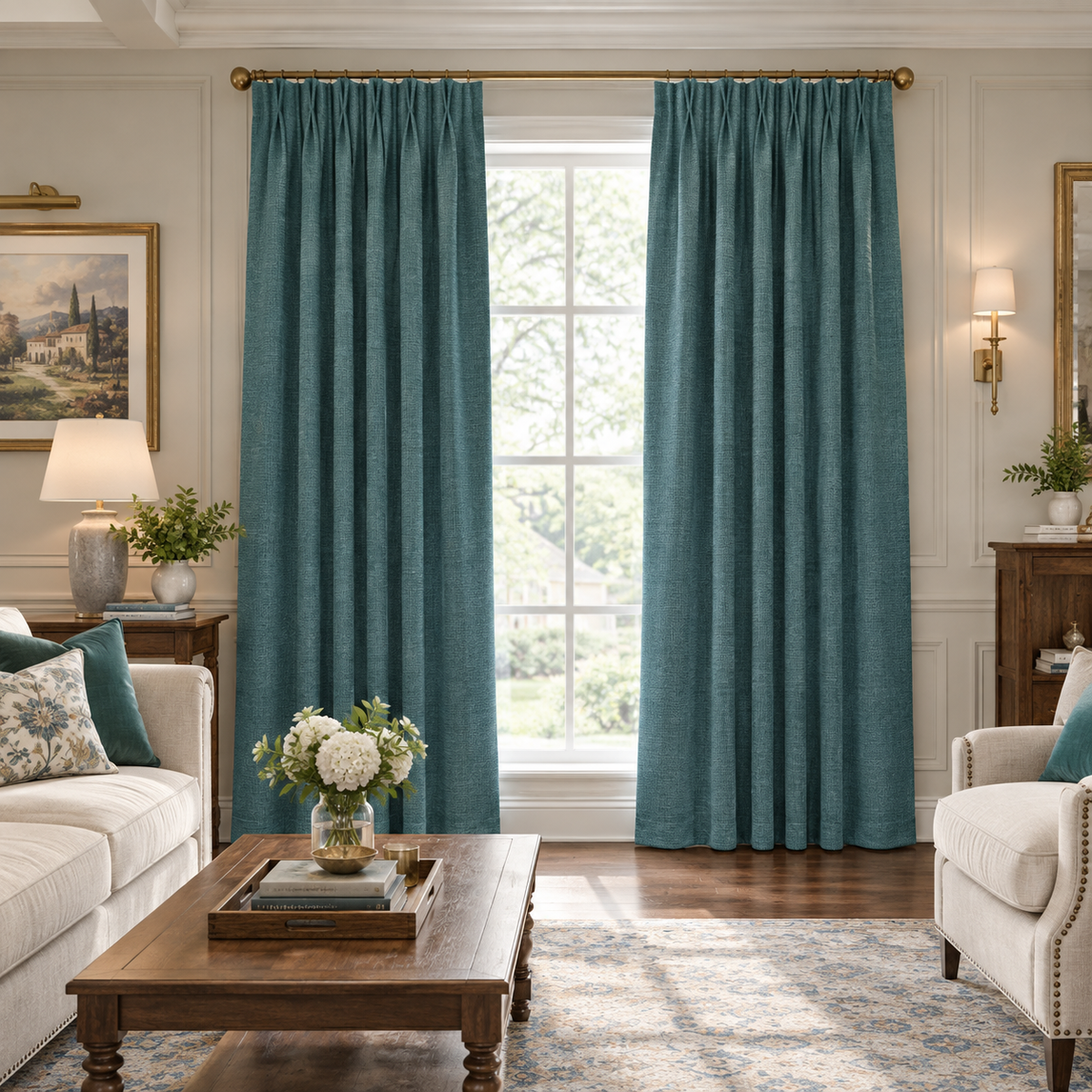 Custom Modern Blackout Drapery – 100% Light Blocking Curtains - product image 5