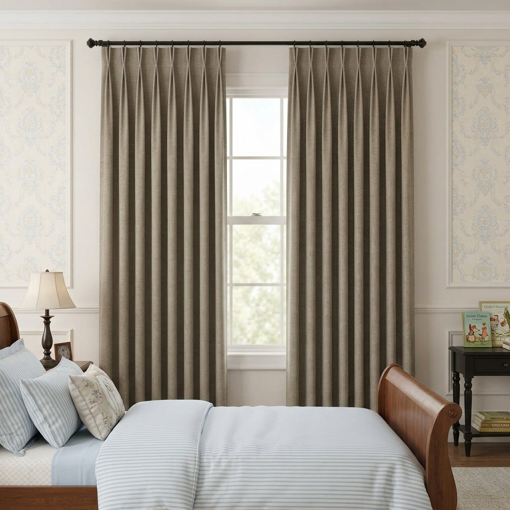 Custom Modern Blackout Drapery – 100% Light Blocking Curtains - product image 9