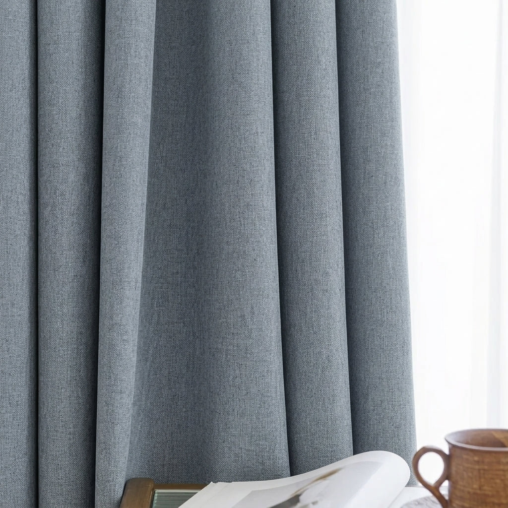 Custom Modern Blackout Drapery – 100% Light Blocking Curtains - product image 11