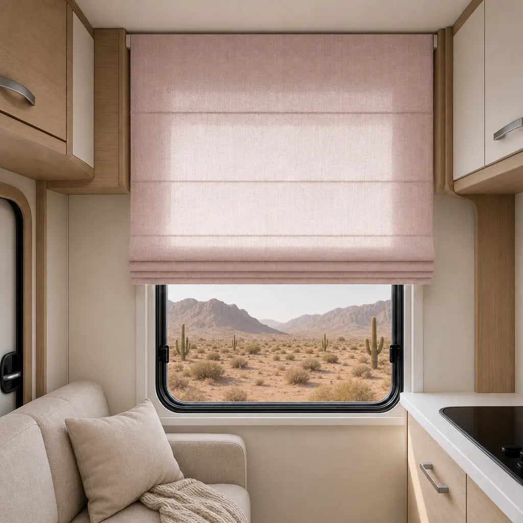 Custom RV Roman Shades – Light Filtering – product image 13