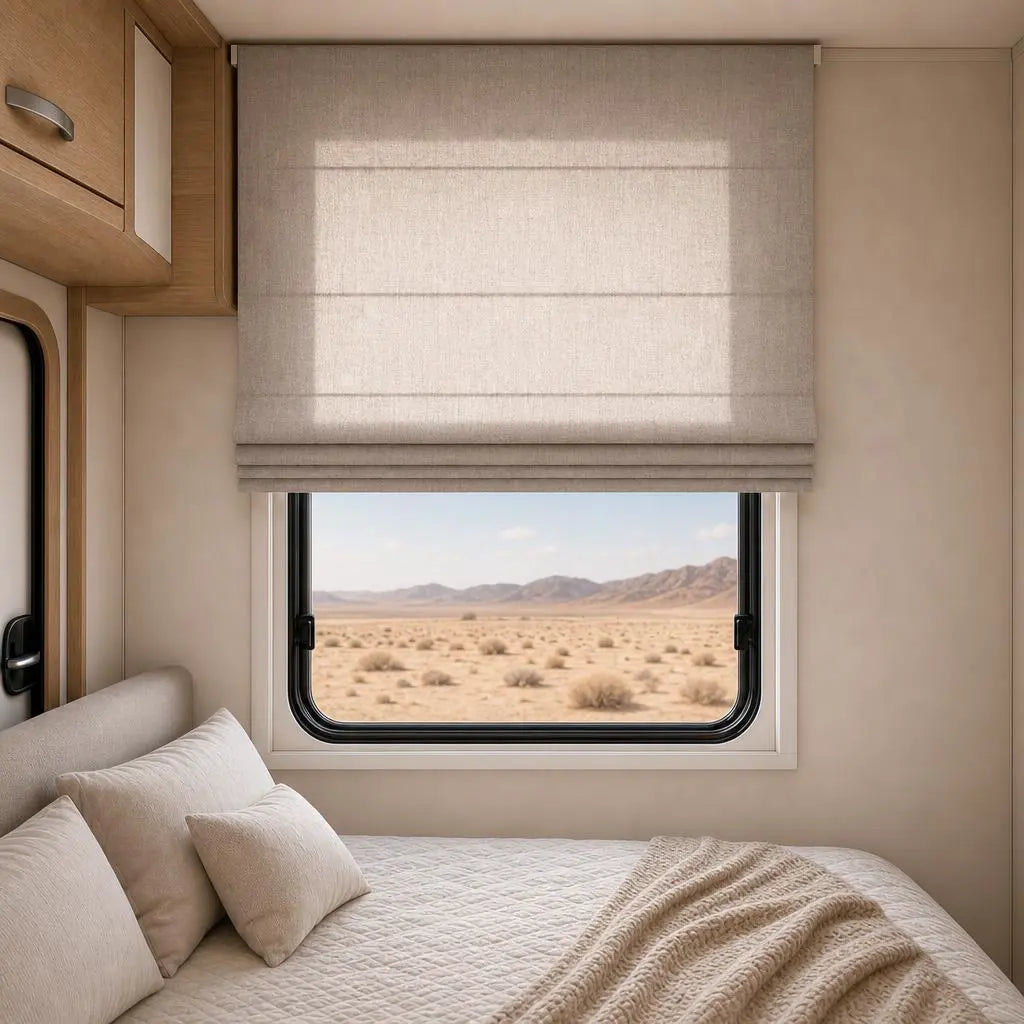 Custom RV Roman Shades – Light Filtering – product image 16