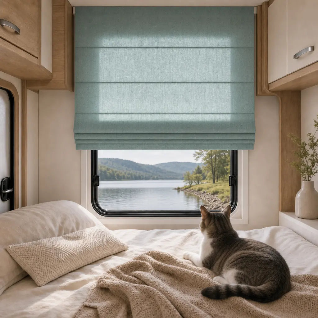 Custom RV Roman Shades – Light Filtering – product image 19