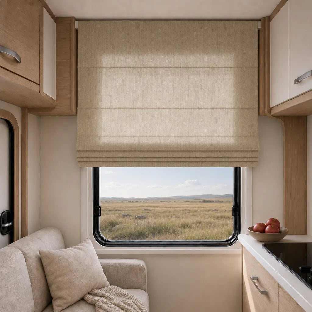 Custom RV Roman Shades – Light Filtering – product image 30