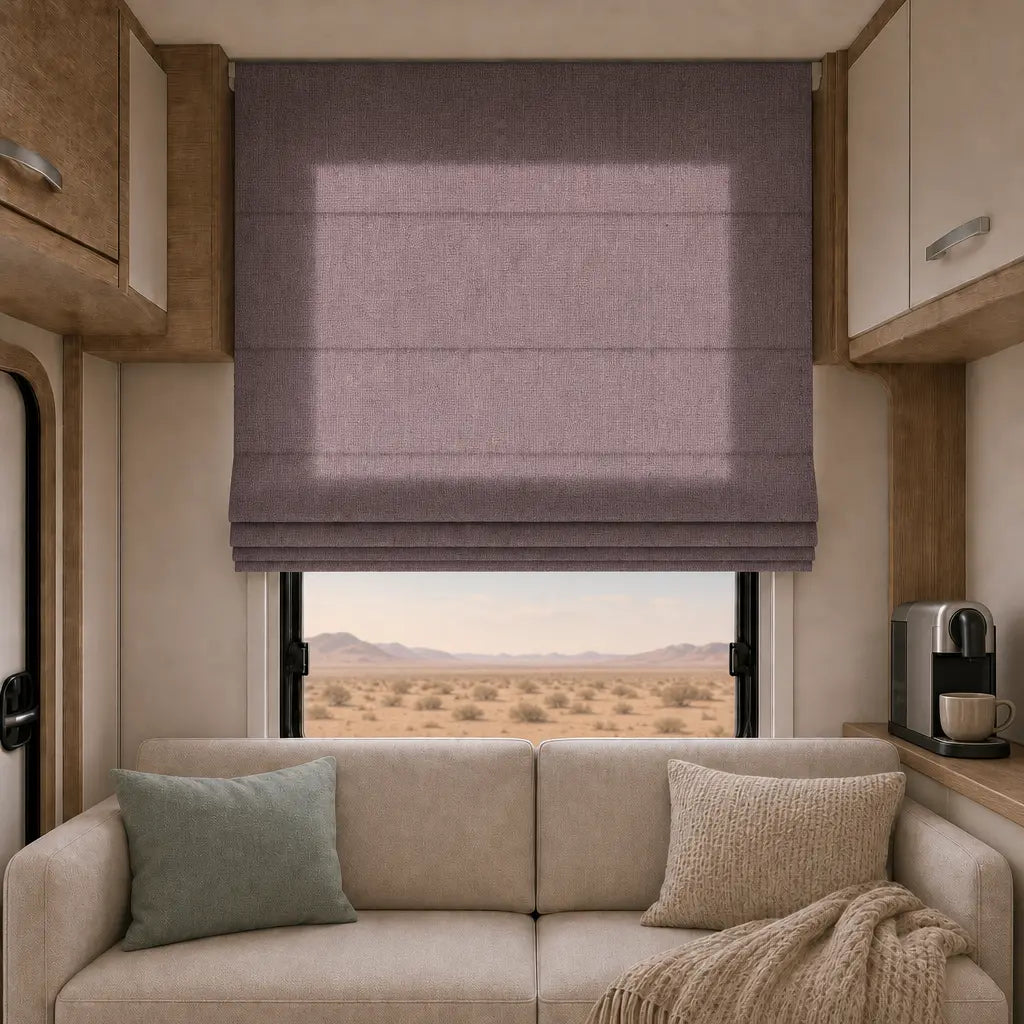 Custom RV Roman Shades – Light Filtering – product image 33