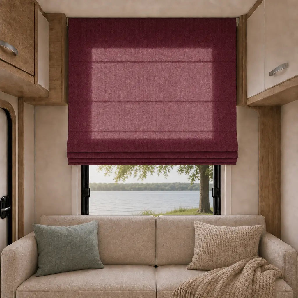 Custom RV Roman Shades – Light Filtering – product image 34