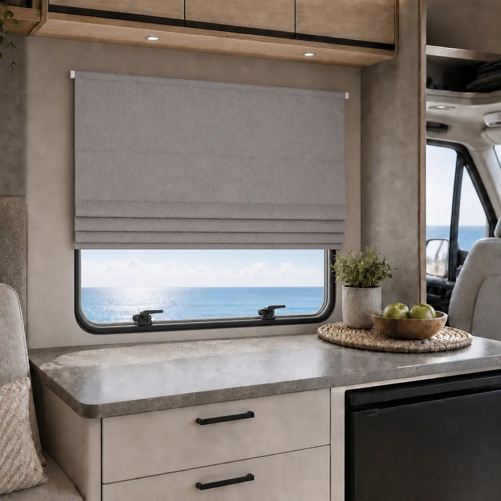 Custom RV Blackout Roman Shades – Made to Measure – product image 9