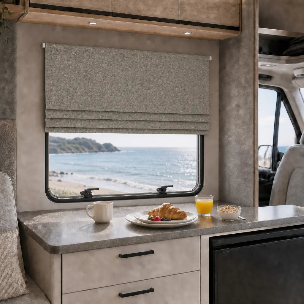 Custom RV Blackout Roman Shades – Made to Measure – product image 12