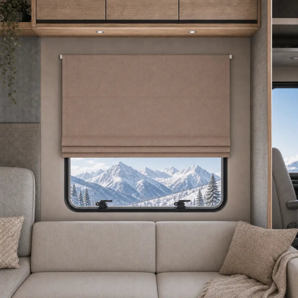 Custom RV Blackout Roman Shades – Made to Measure – product image 15