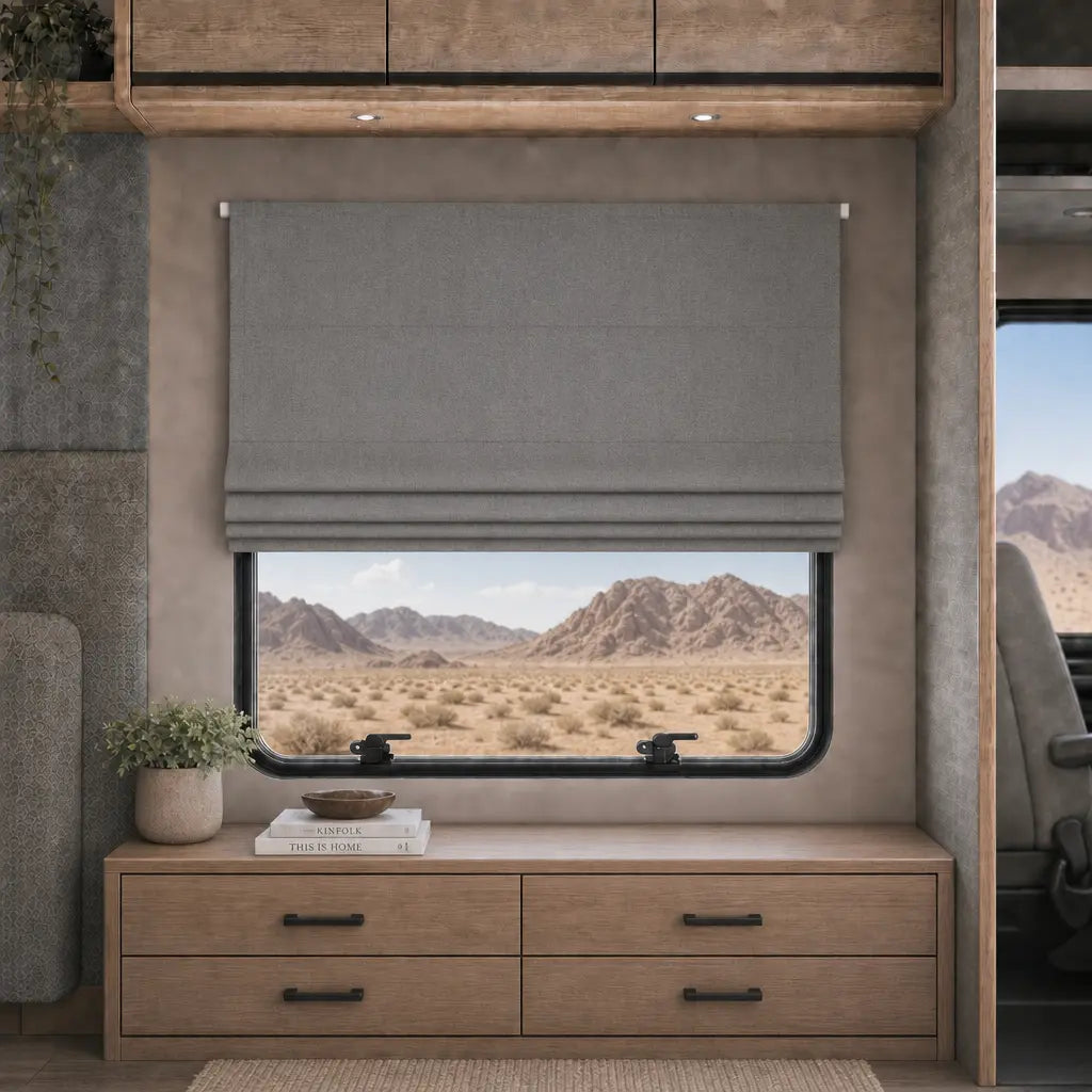 Custom RV Blackout Roman Shades – Made to Measure – product image 25