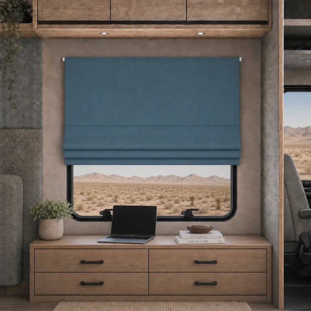 Custom RV Blackout Roman Shades – Made to Measure – product image 31