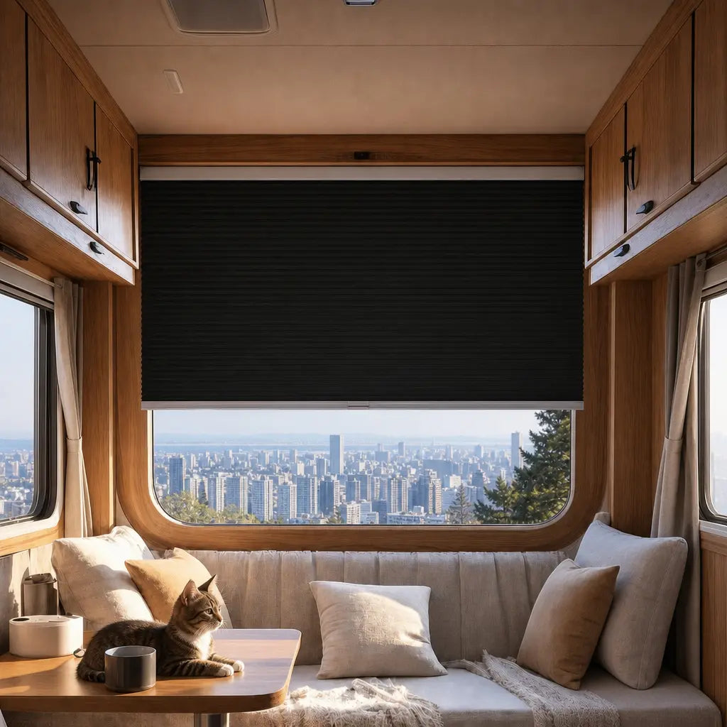 Custom RV Blackout Cellular Shades – Made to Measure – product image 10