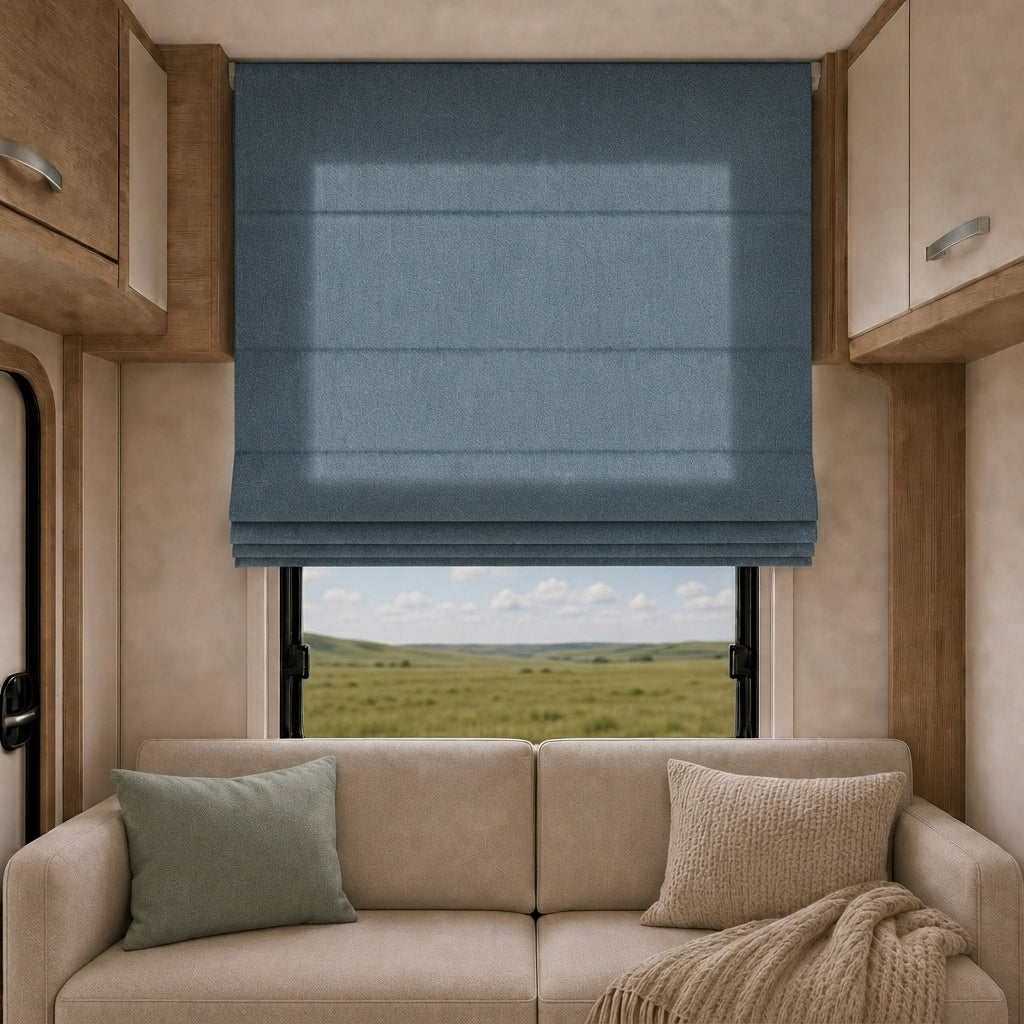 Custom RV Roman Shades – Light Filtering – product image 4