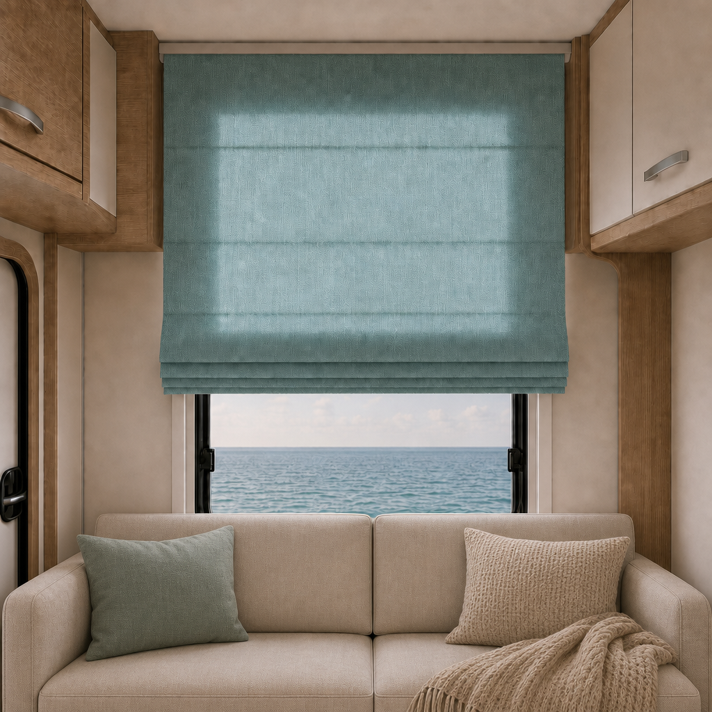 Custom RV Roman Shades – Light Filtering – product image 5