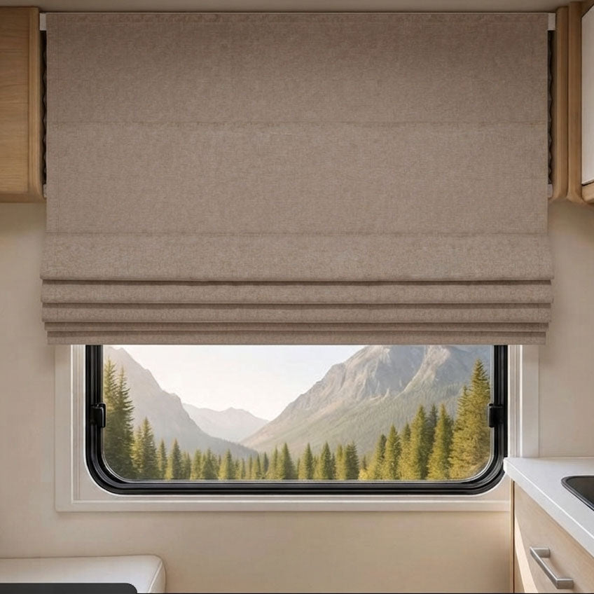 Custom RV Blackout Roman Shades – Made to Measure – product image 4
