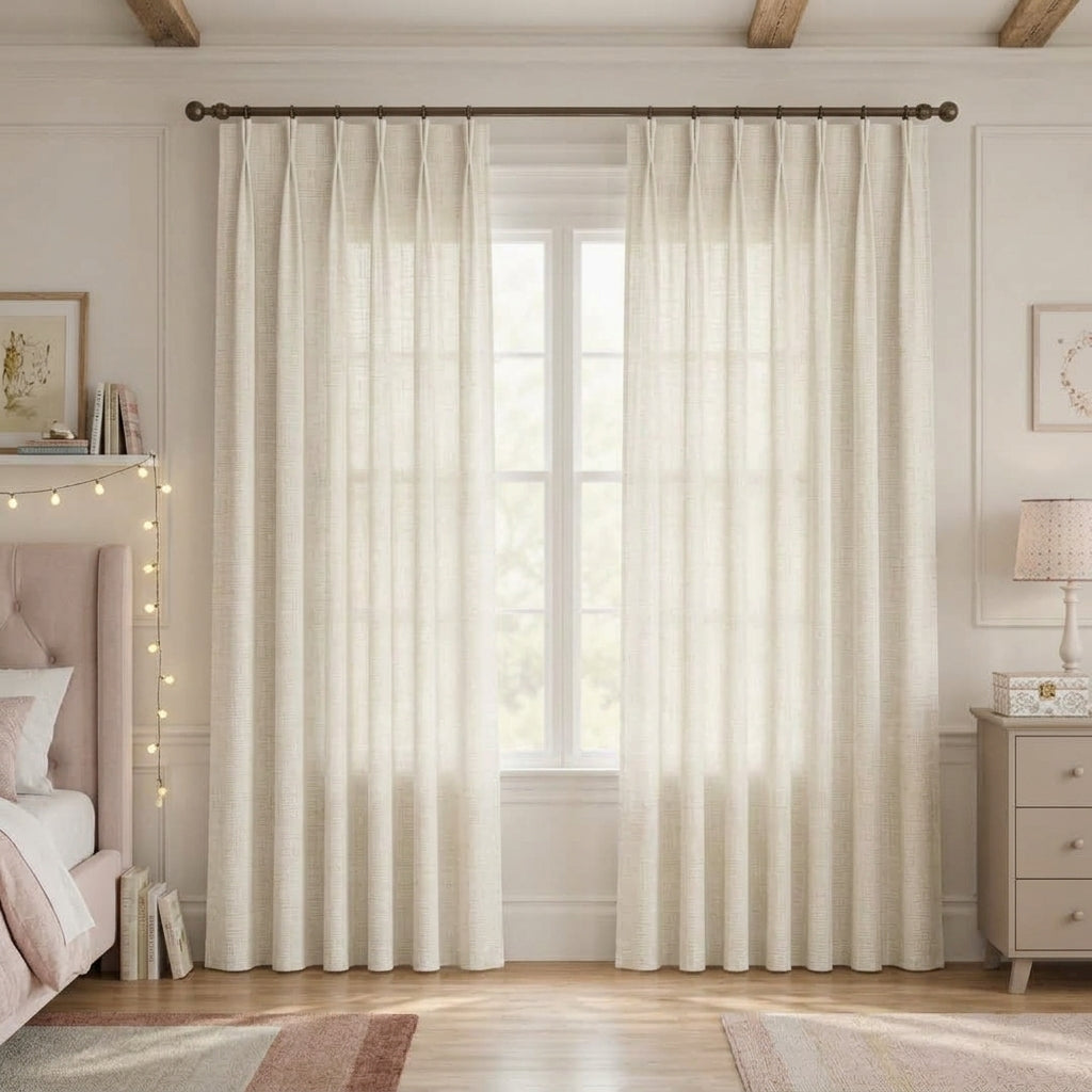 Modern Light Filtering Drapery – 50% Light Blocking, Made to Measure - product image 14