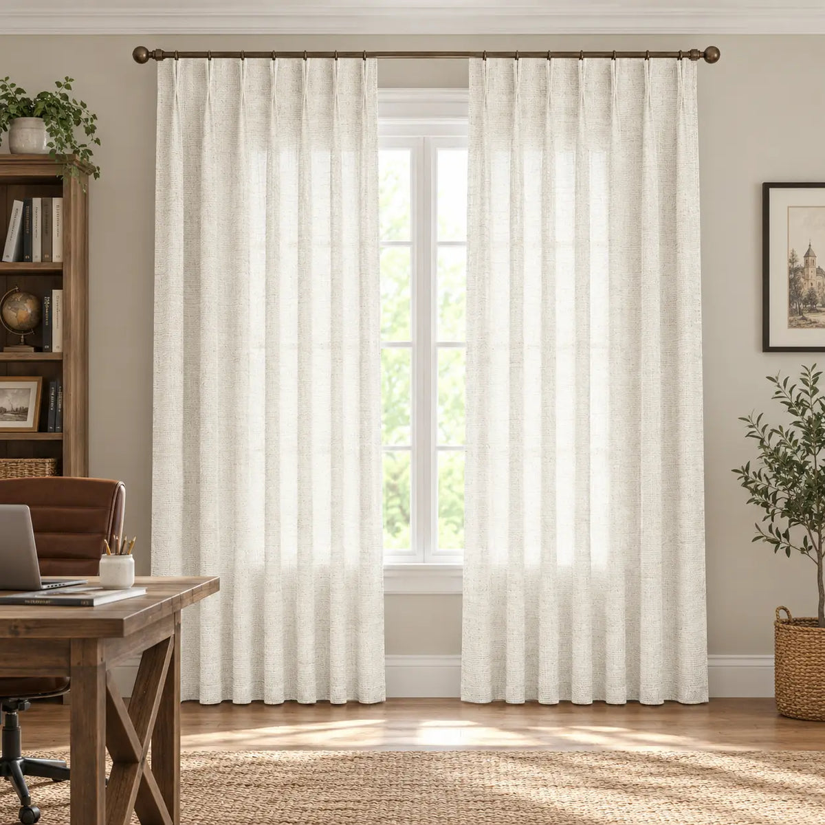 Custom Light Filtering Drapery – 50% Light Blocking Curtains - product image 13