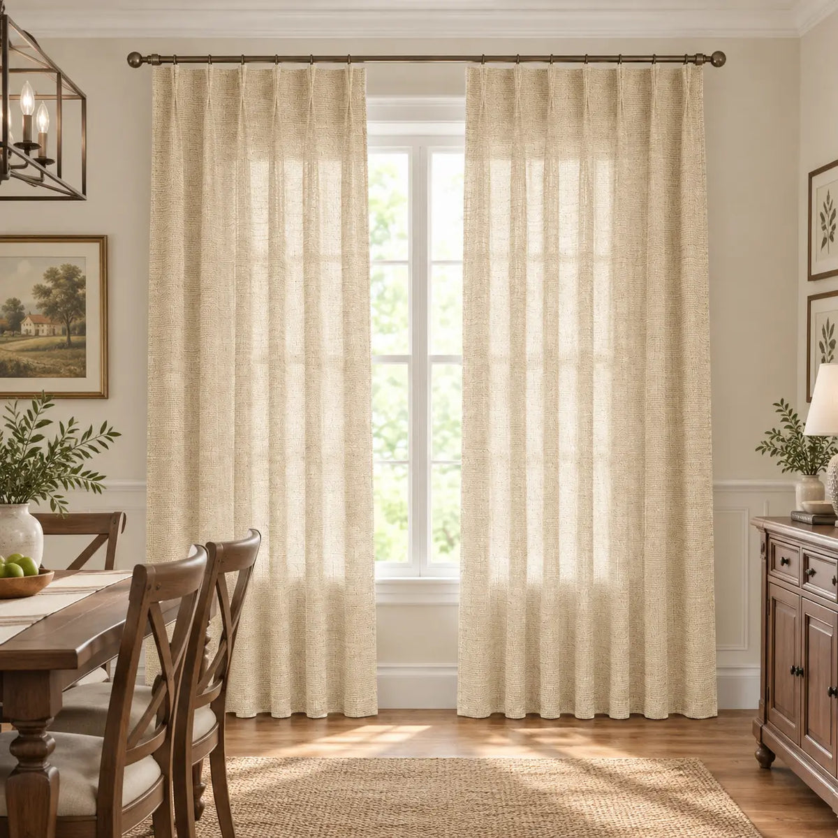Custom Light Filtering Drapery – 50% Light Blocking Curtains - product image 16