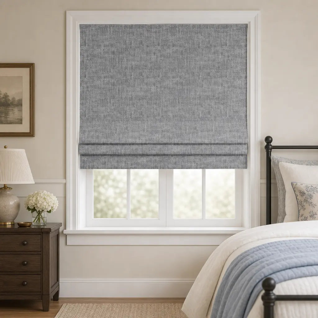 Custom Blackout Roman Shades – Made to Measure – color ZJM-C01