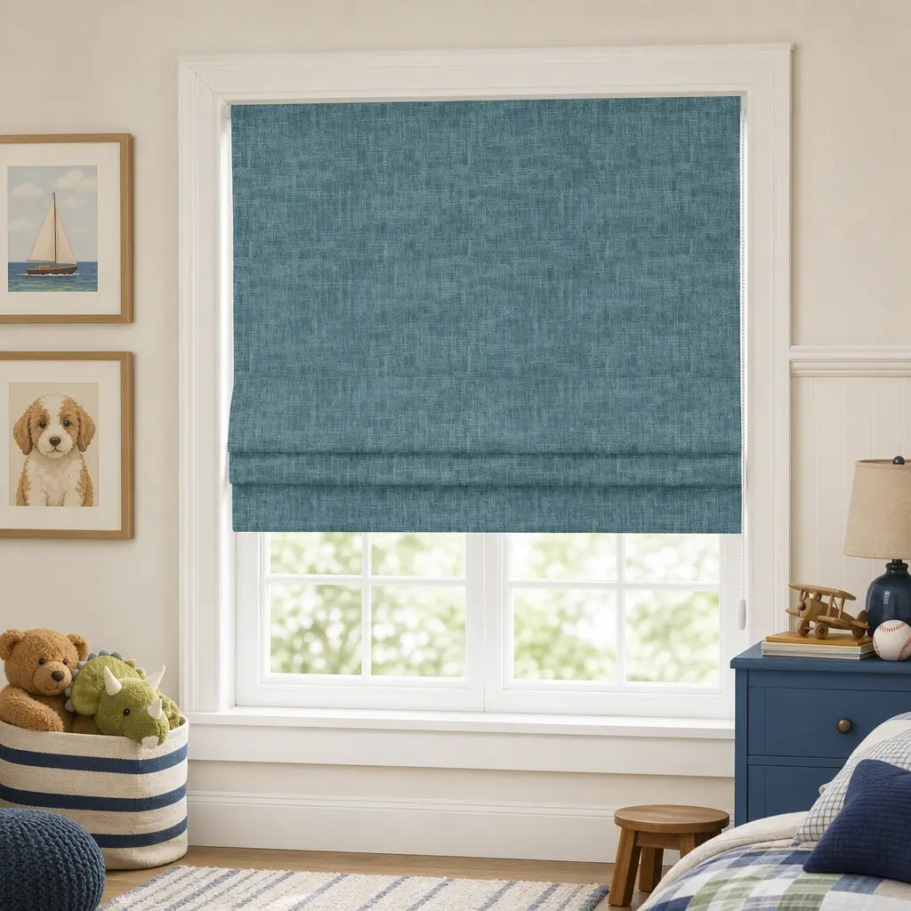 Custom Blackout Roman Shades – Made to Measure – color ZJM-C03