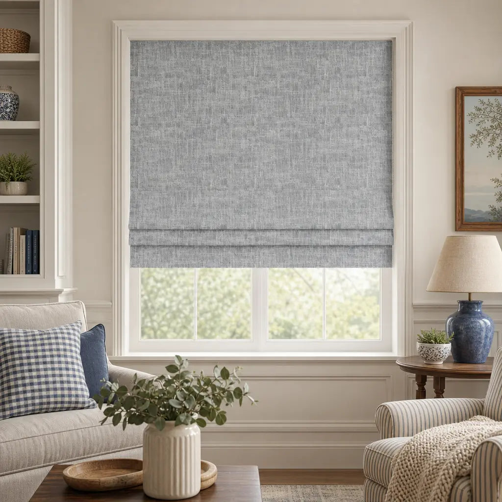 Custom Blackout Roman Shades – Made to Measure – color ZJM-C07