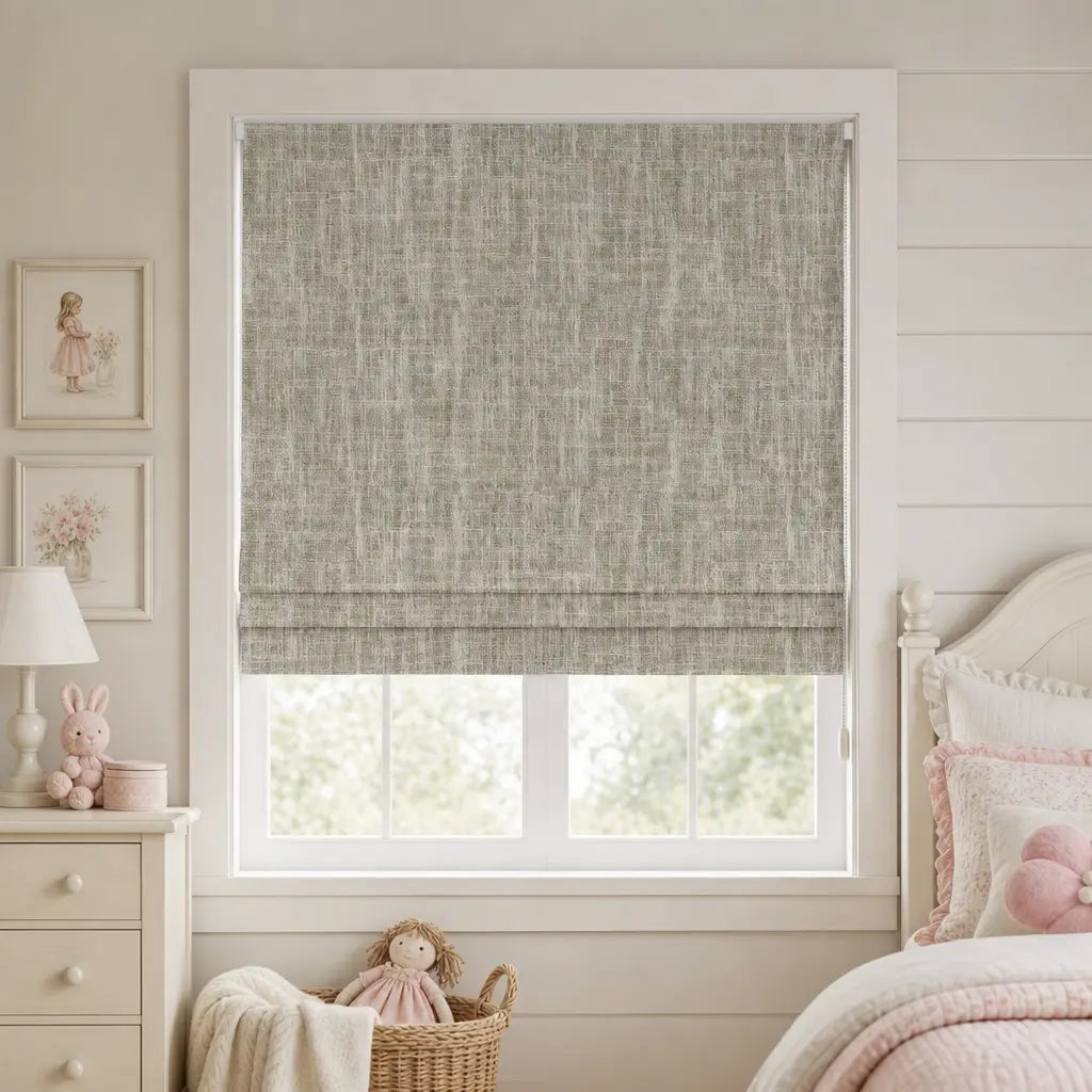 Custom Blackout Roman Shades – Made to Measure – color ZJM-C10