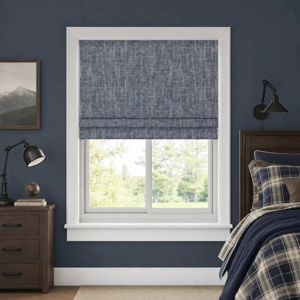 Custom Blackout Roman Shades – Made to Measure – color ZJM-C12
