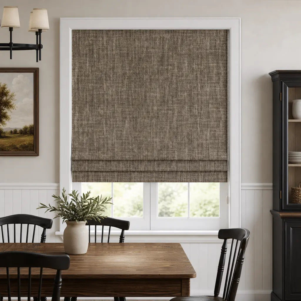 Custom Blackout Roman Shades – Made to Measure – color ZJM-C15