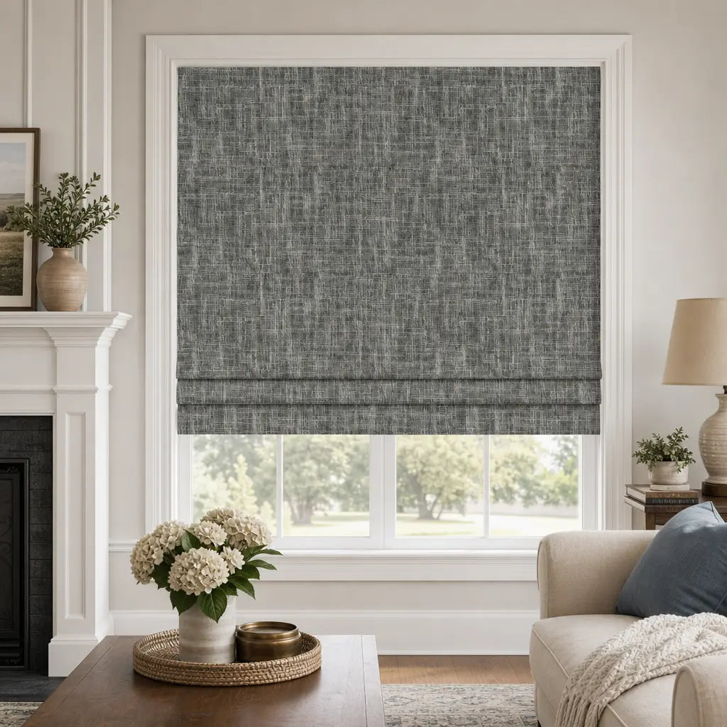 Custom Blackout Roman Shades – Made to Measure – color ZJM-C16