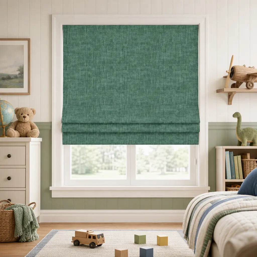 Custom Blackout Roman Shades – Made to Measure – color ZJM-C18
