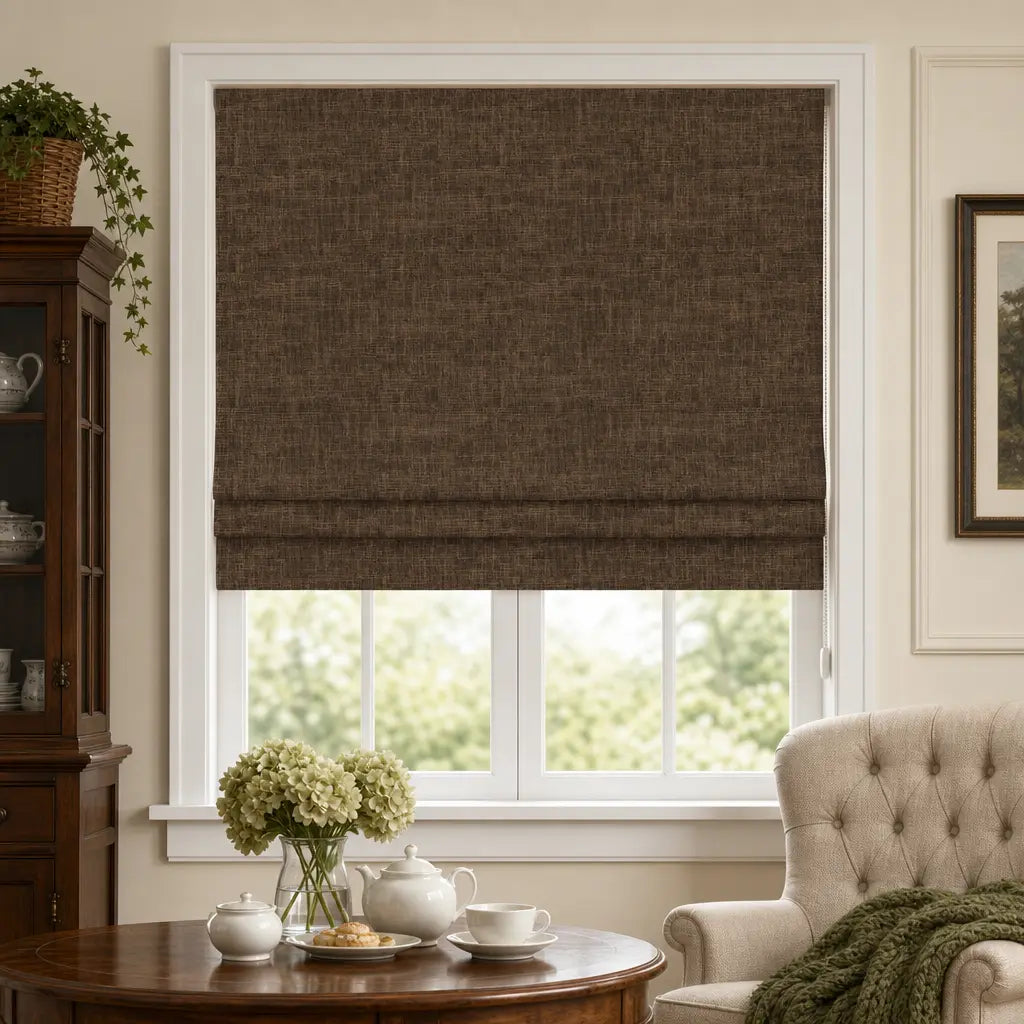 Custom Blackout Roman Shades – Made to Measure – color ZJM-C24