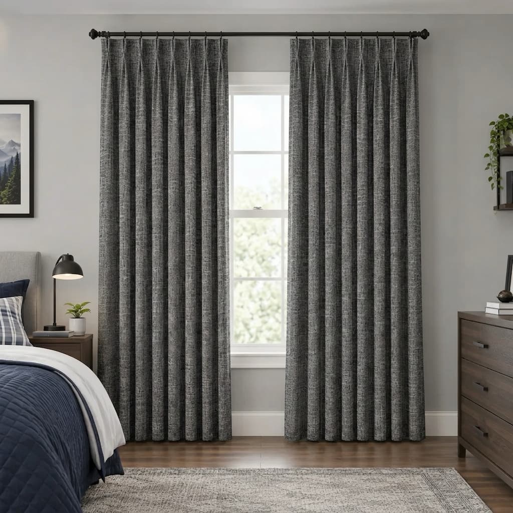 Custom Blackout Bedroom Drapery – 100% Light Blocking Curtains - product image 10