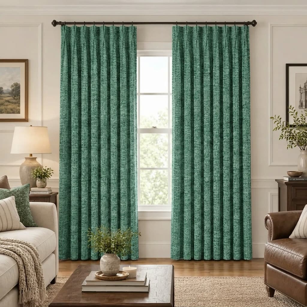 Custom Blackout Bedroom Drapery – 100% Light Blocking Curtains
